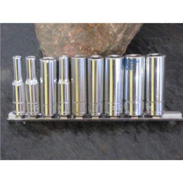 9 - ASSORTED DEEP SOCKETS