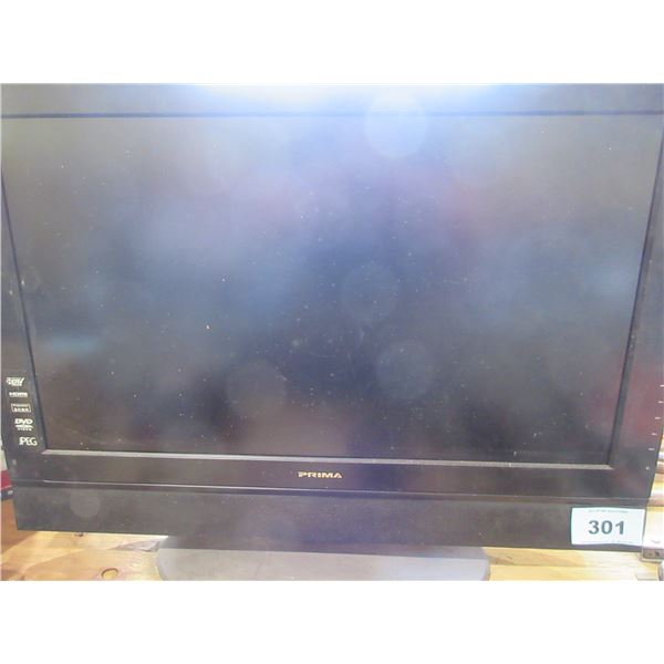 PRIMA 32" TV WITH BUILT IN DVD PLAYER