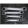 Image 1 : 4 PIECE METRIC RATCHET WRENCHES