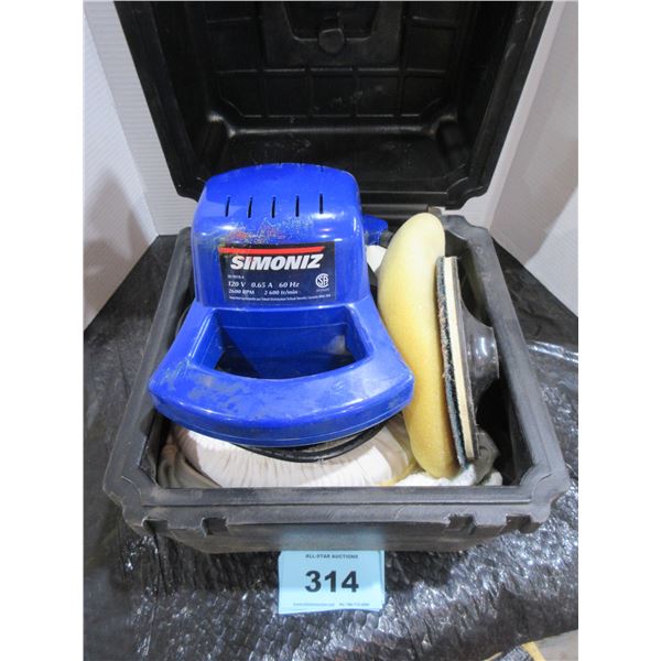 SIMONIZ CAR POLISHER & CASE