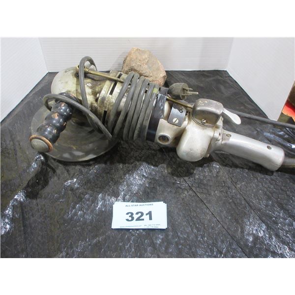 BLACK & DECKER 7" ANGLE GRINDER (WORKING)