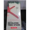 Image 1 : ELECTRIC ARTIFICIAL TREE REVOLVING STAND