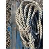Image 2 : APPROX. 2" X 50' NYLON TOW ROPE & HYDRAULIC IMPLEMENT RAM C/W APPROX. 20' HOSE