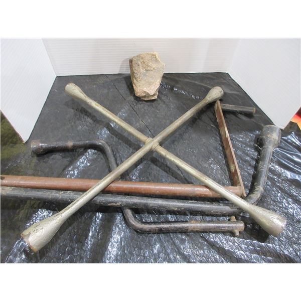 4 - TIRE IRONS & CRANKS