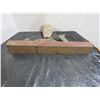 Image 2 : COLLECTABLE:  WOOD PLANE (APPROX. 20"L X 3"W)