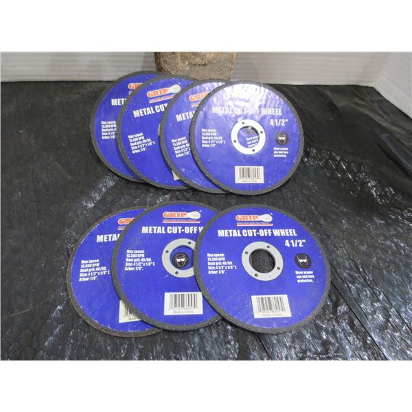 4.5" METAL CUT-OFF WHEELS (7)