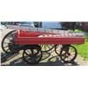 Image 1 : ANTIQUE:  CANADA POST STYLE WAGON (APPROX. 4' X 8')