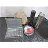 Image 1 : CALCULATOR, ELECTRIC TAPE & 2 FLASH LIGHTS