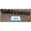 Image 2 : 11 PIECE IMPACT 1/2" METRIC SOCKET SET (13 - 27 MM)
