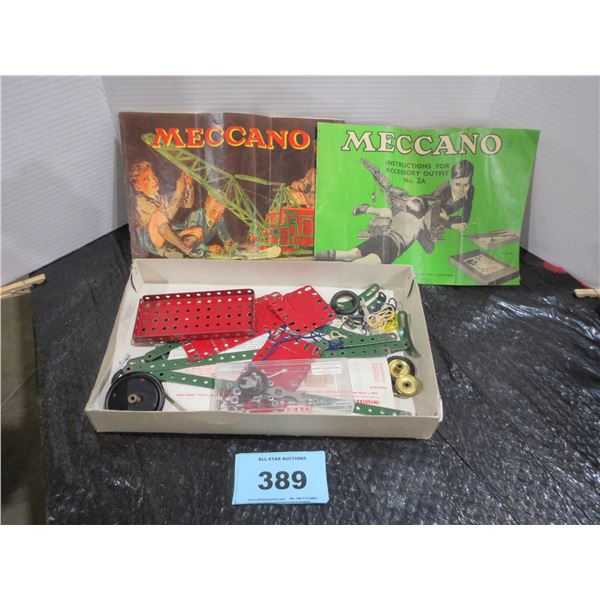 COLLECTABLE:  MECCANO SET (MAY NOT BE COMPLETE)