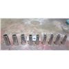 Image 1 : 3/8" DRIVE DEEP SOCKETS (10MM - 19MM) - 9 PIECES