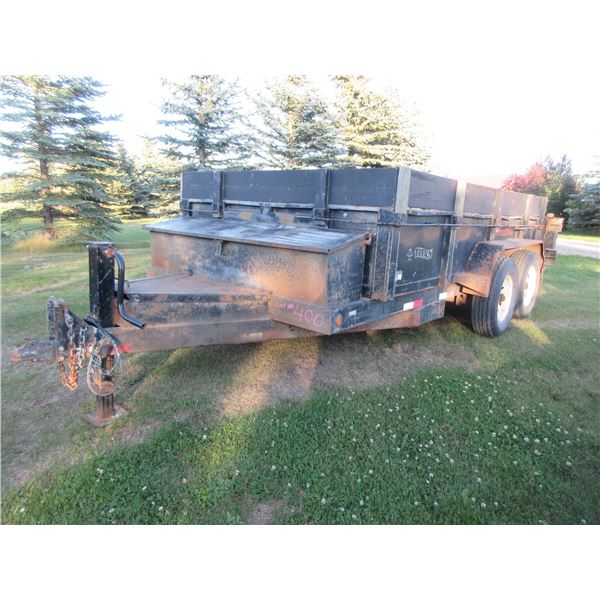 2004 TITAN 22' DUMP TRAILER