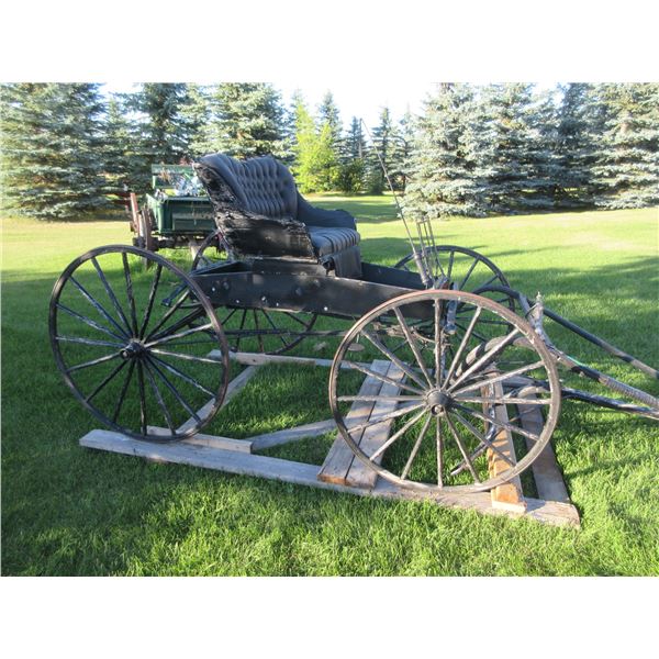 JOHN DEERE 2 PERSON DEMOCRAT C/W DOUBLE TREE