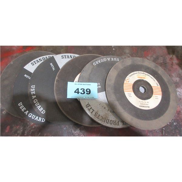 6 - 9" X 1/8" CUTTING DISCS