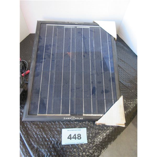 ZAMP SOLAR PANEL (APPROX. 14" X 17") (25 WATT)