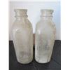 Image 1 : COLLECTABLE:  2 - SQUARE MILK BOTTLES