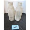 Image 2 : COLLECTABLE:  2 - SQUARE MILK BOTTLES