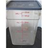 Image 2 : CAMBRO 20 LITER CONTAINER & LID