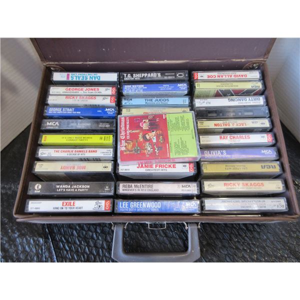 CASE C/W 31 CASSETTES