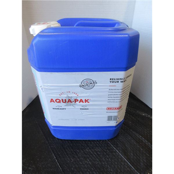 AQUA PAK 5 GALLON BLUE JUG