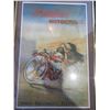 Image 2 : FRAMED INDIAN MOTORCYCLE PICTURE (APPROX. 13" X 19")