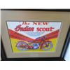 Image 1 : "THE NEW INDIAN SCOUT" FRAMED PICTURE (APPROX. 20" X 24")