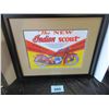 Image 2 : "THE NEW INDIAN SCOUT" FRAMED PICTURE (APPROX. 20" X 24")