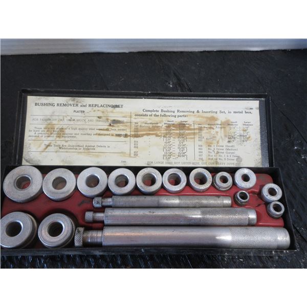 BUSHING REMOVER & REPLACEMENT SET & CASE