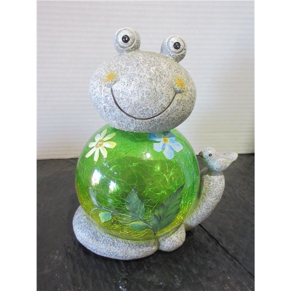 TURTLE GARDEN ORNAMENT (APPROX. 8"H)
