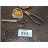 Image 2 : SCISSORS, 25' TAPE MEASURE & SNIPS