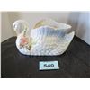 Image 2 : CERAMIC SWAN PLANTER (APPROX. 7"H)