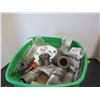 Image 3 : PAIL C/W GAS FITTING, HOSE FITTINGS, ETC