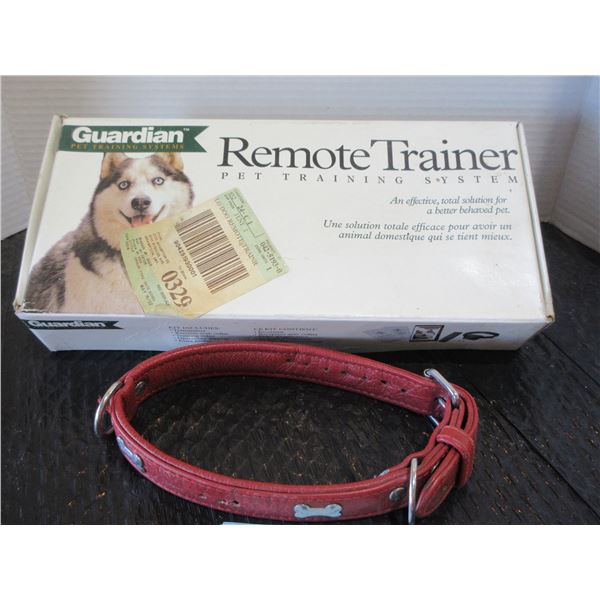 GUARDIAN REMOTE TRAINER (LG) & COLLAR