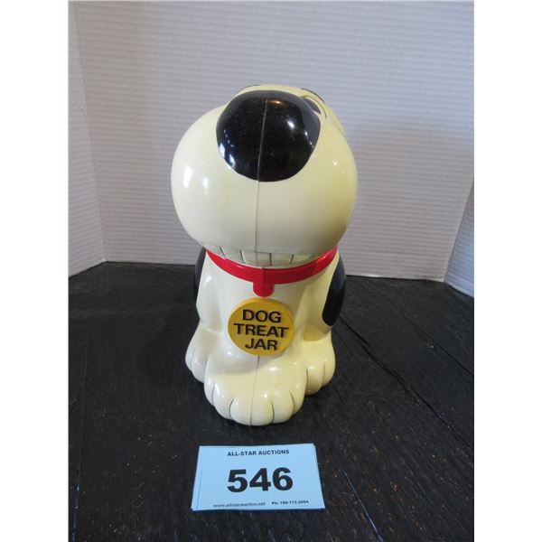 BARKING DOG TREAT JAR