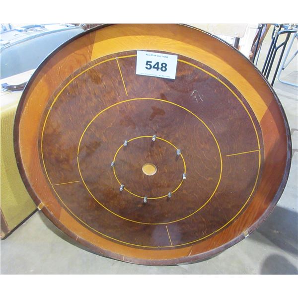 CROKINOLE GAME BOARD & PIECES