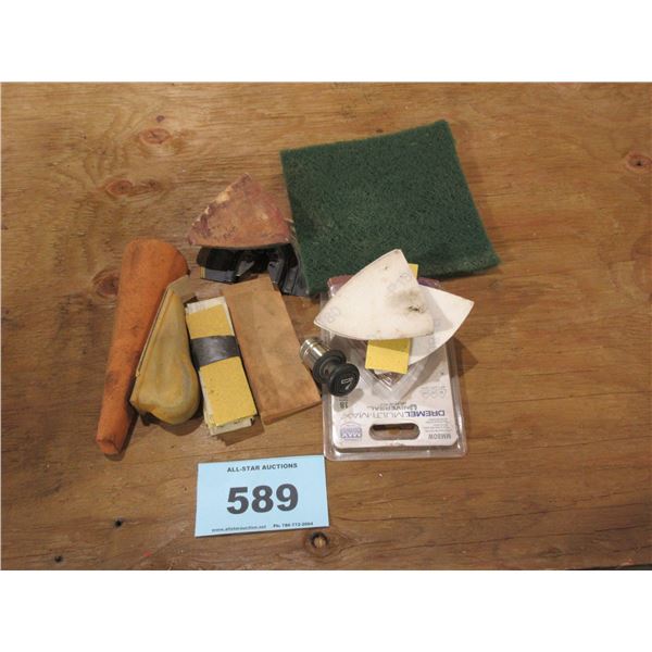 BUNDLE OF SANDING SUPPLIES