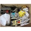 Image 2 : BOX C/W SWITCH COVERS, RECEPTICALS, ELECTRICAL SUPPLIES, ETC