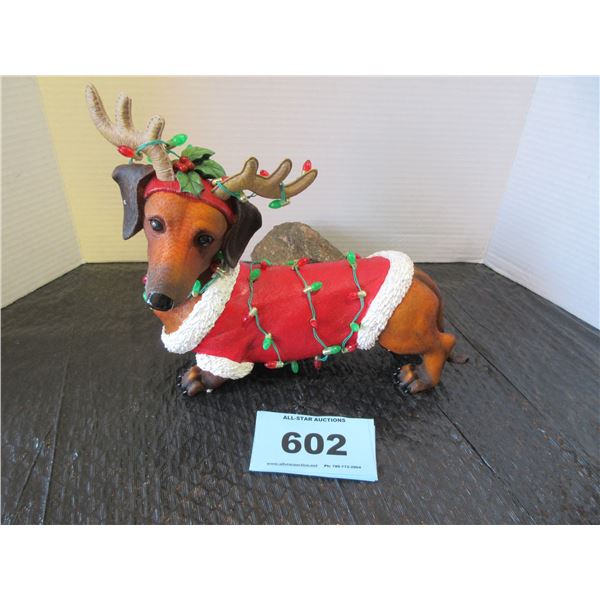 CHRISTMAS DELIGHTS "DELIGHTFUL  HOLIDAY DACHUNDS" ORNAMENT