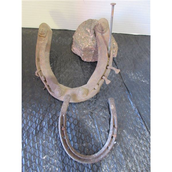 COLLECTABLE:  2 - OLD HORSE SHOES