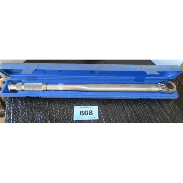 WESTWARD TORQUE WRENCH IN CASE (1/2")