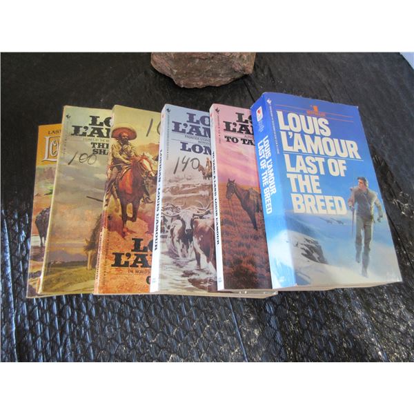 6 - LOUIS L'AMOUR BOOKS