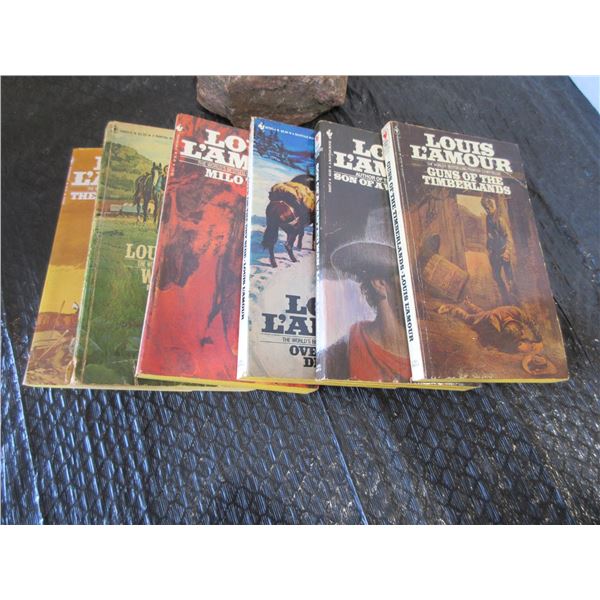 6 - LOUIS L'AMOUR BOOKS