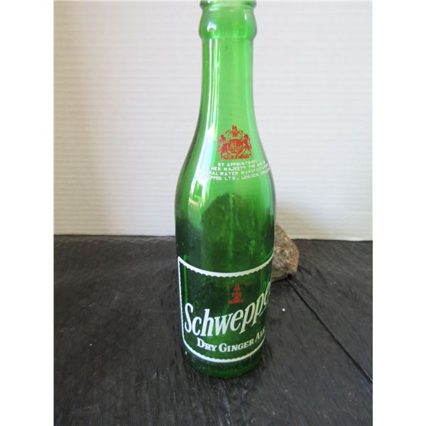 COLLECTABLE:  SCHWEPPES BOTTLE