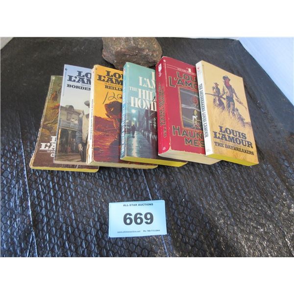 6 - LOUIS L'AMOUR BOOKS