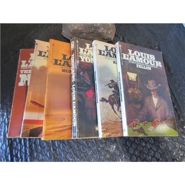 6 - LOUIS L'AMOUR BOOKS