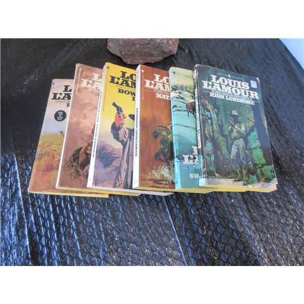 6 - LOUIS L'AMOUR BOOKS