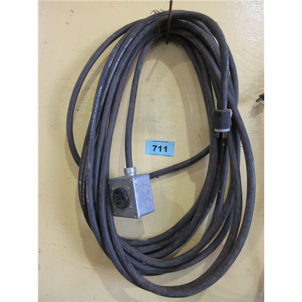 HEAVY DUTY 220 AMP EXTENSION CORD (APPROX. 100')