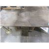 Image 4 : STEEL BASE WORK TABLE (APPROX. 35"L X 24"W X 29"H)