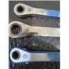 Image 3 : 3 - 12 PT SAE RATCHET WRENCHES  (1 - PROTO)