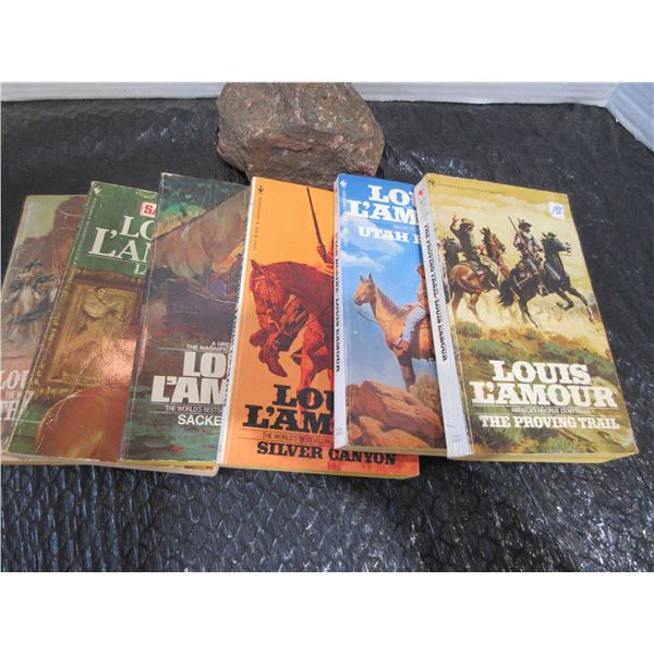 6 - LOUIS L'AMOUR BOOKS